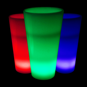Glow in the Dark LED Light Up Shot Glass - 2 oz