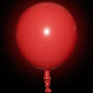 LED Light Up 14 Inch Blinky Balloons - Red