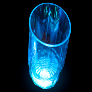 LED Flashing Shot Glass - 2 oz