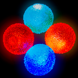 2.5" Light-Up Crystal Balls