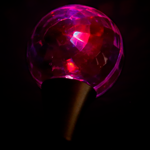 LED Light Up Disco Ball Necklace