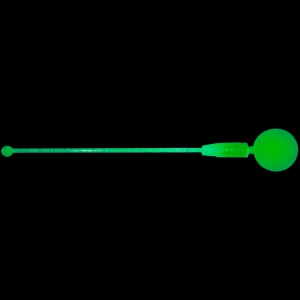 LED Light Up Circle Cocktail Stirrers - Green
