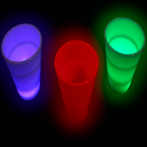 Glow in the Dark LED Light Up Shot Glass - 2 oz