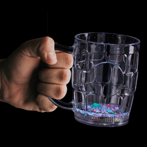 LED Flashing 16oz Beer Mug LED Flashing 16oz Beer Mug