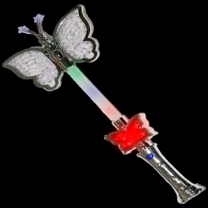 16" Light-Up Butterfly Wand