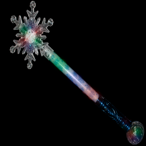 21" Snowflake Magic Ball Wand