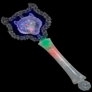 10" Light-Up Glitter Tiger Wand