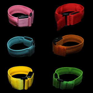 9.5" LED Fabric Bracelet 9.5" LED Fabric Bracelet