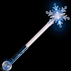 21" Snowflake Magic Ball Wand 21" Snowflake Magic Ball Wand