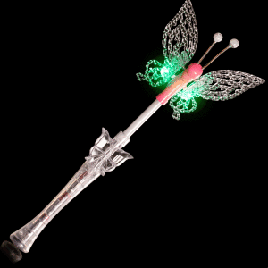 17" Light-Up Musical Butterfly Wand
