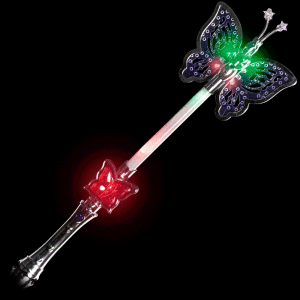16" Light-Up Butterfly Wand