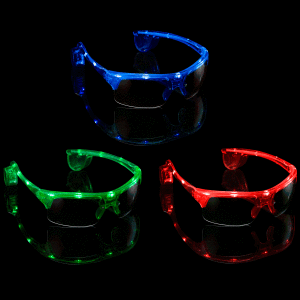LED Flashing Sports Sunglasses LED Flashing Sports Sunglasses