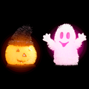 LED Light-Up Happy Halloween Puffer Toys LED Light-Up Happy Halloween Puffer Toys