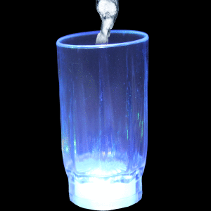 LED Flashing Shot Glass - 2 oz