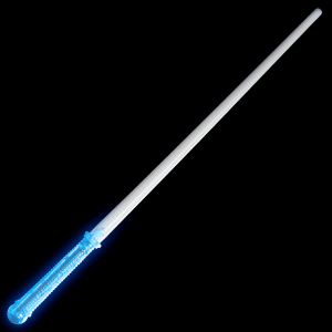 LED Light-Up Red White and Blue Saber Sword LED Light-Up Red White and Blue Saber Sword