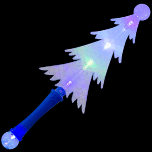 15" Light-Up Christmas Tree Wand 15" Light-Up Christmas Tree Wand