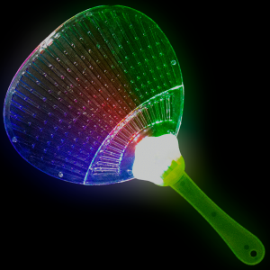 LED Light Up Flashing Fan