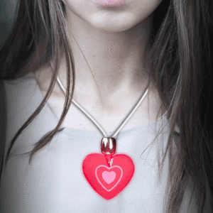 14" Flashing Heart Necklace 14" Flashing Heart Necklace