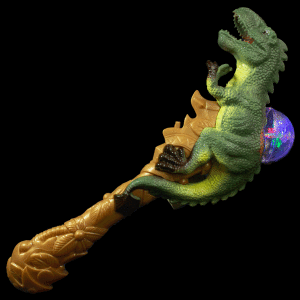 13" Light-up T-Rex Dome Wand 13" Light-up T-Rex Dome Wand