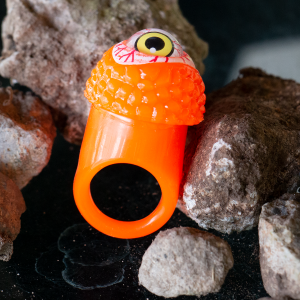 LED Flashing Eyeball Ring -Orange