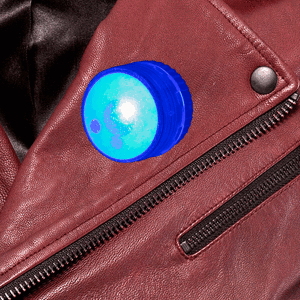 LED Blinky Body Light - Blue/Yellow