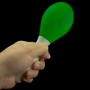 LED Light Up Maraca Supreme - Green 7 Inch