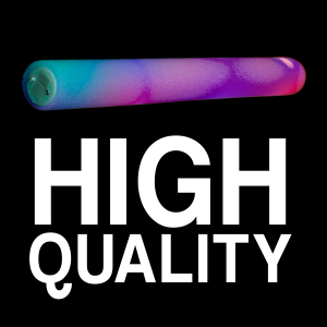 LED Flashing 16 Inch Multi-Color Foam Baton