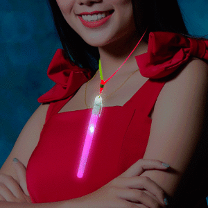 LED Flashing Light Stick Pendant Necklace - Color Changing LED Flashing Light Stick Pendant Necklace - Color Changing