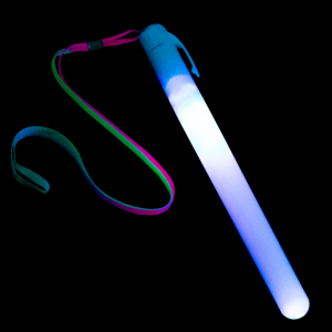 LED Flashing Light Stick Pendant Necklace - Color Changing