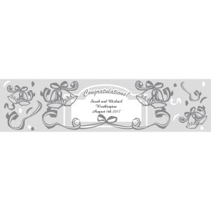 Personalized Elegant Wedding Water Bottle Labels (50 Unit(s))