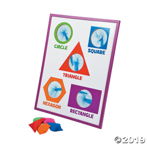 Shapes Bean Bag Toss Game (1 Set(s))