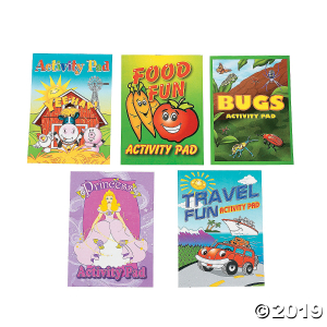 Large Activity Pad Assortment (144 Piece(s))