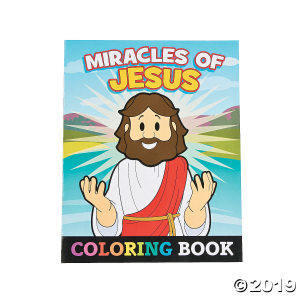 Miracles of Jesus Coloring Books (Per Dozen)