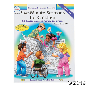 Carson-Dellosa 5-Minute Religious Sermons for Children Book (1 Piece(s))