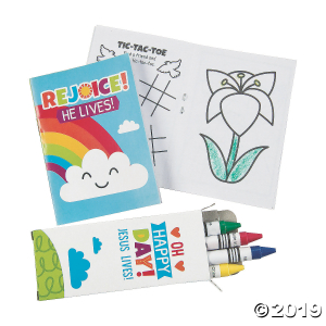 Mini He Lives Activity Sets (Per Dozen)