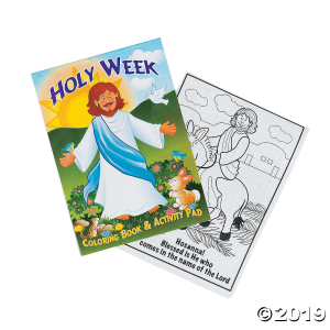 Holy Week" Activity Pads (24 Piece(s))