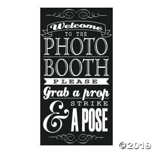 Photo Booth Instructions Wall Decoration (1 Piece(s))