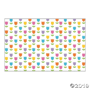 Spring Tulips Backdrop (1 Set(s))