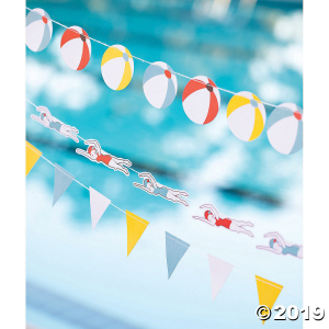 My Mind's Eye Pool Party Mini Banners (1 Set(s))