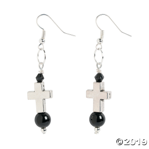 Small Cross Earring Craft Kit (6 Pair)