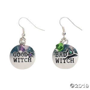 Good Witch/Bad Witch Earrings Craft Kit (6 Pair)