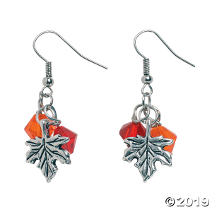 Fall Leaf Earring Kit (6 Pair)
