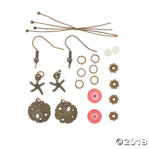 Vintage Nautical Earrings Craft Kit (6 Pair)