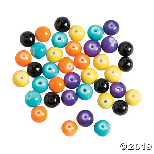 Day of the Dead Bead Assortment - 8mm (200 Piece(s))