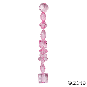 Pink Bead Assortment - 12mm - 15mm (200 Piece(s))