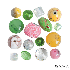 Spring Glass Beads - 5mm - 19mm (36 Piece(s))
