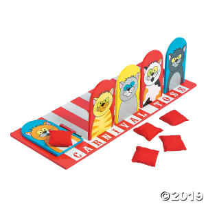 Carnival Cat Bean Bag Toss Game (1 Set(s))