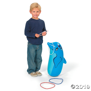 Inflatable Dolphin Ring Toss Game (1 Set(s))