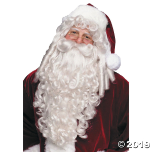 Super Deluxe Santa Wig & Beard (1 Piece(s))