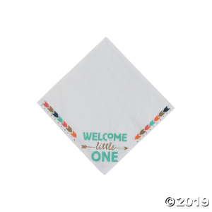 Tribal Baby Shower Beverage Napkins (16 Piece(s))